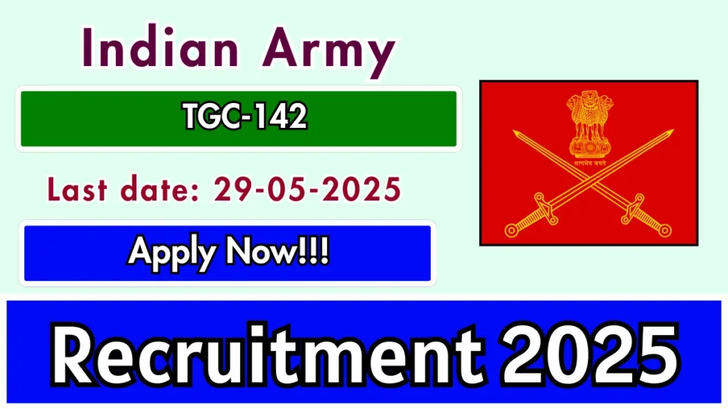 भारतीय सैन्य TGC 142 भरती 2025 - ऑनलाइन अर्ज करा 1 indian army tgc 142 recruitment 2025 apply online 6811a78c5678d23298613 1200