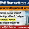 अर्थ व सांख्यिकी विभाग भरती २०२६ | ५४ रिक्त पदांसाठी सुवर्णसंधी, पात्रता तपासा!